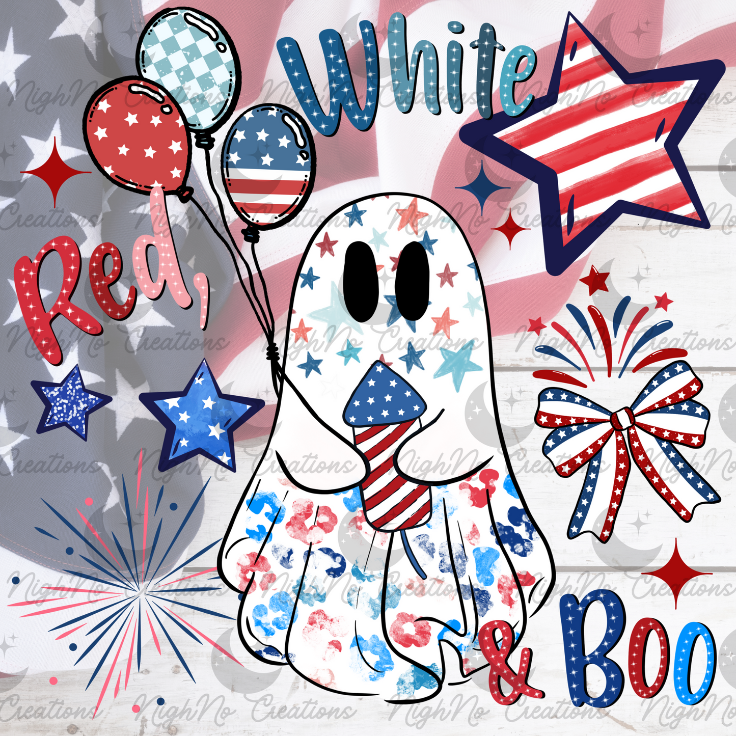 Red White & Boo!