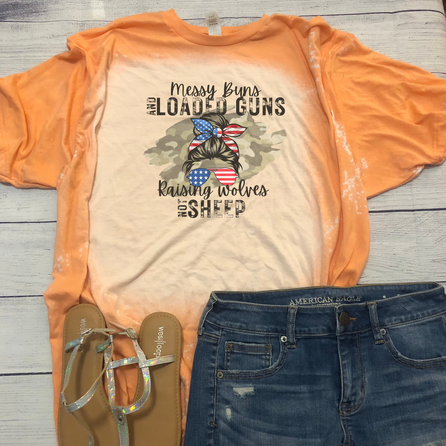 Loaded Guns & Messy Buns Bleached