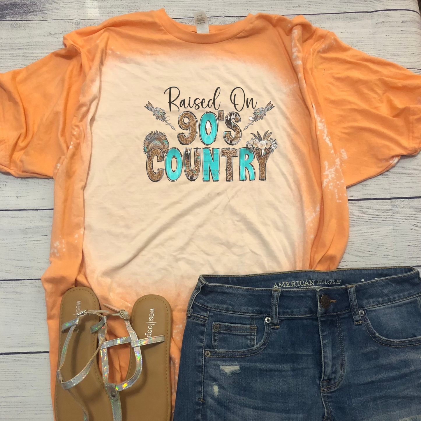 Raised on 90's Country Bleached