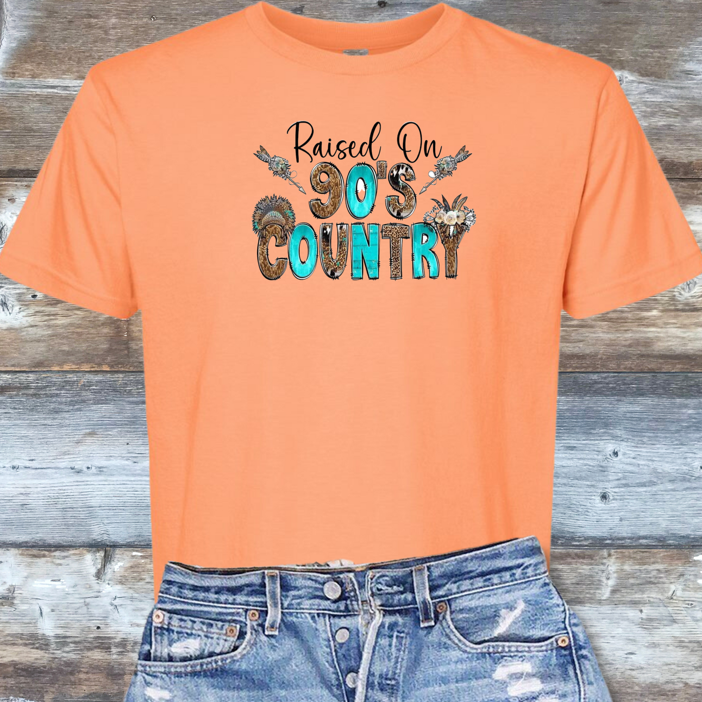 Raised on 90's Country DTF