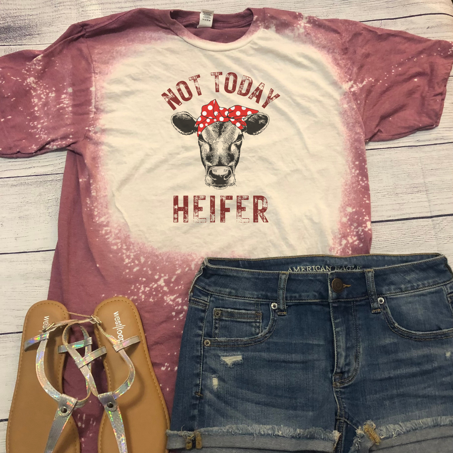 Homie Heifer Bleached