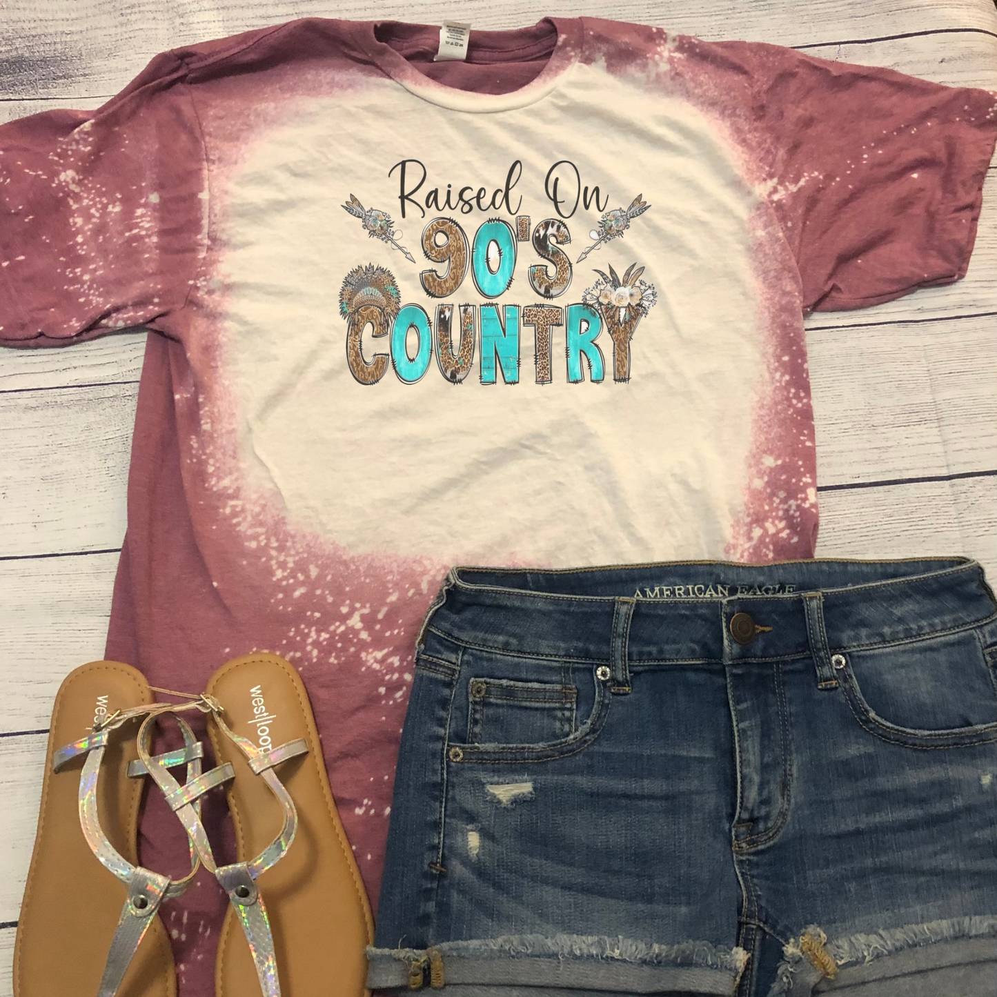 Raised on 90's Country Bleached