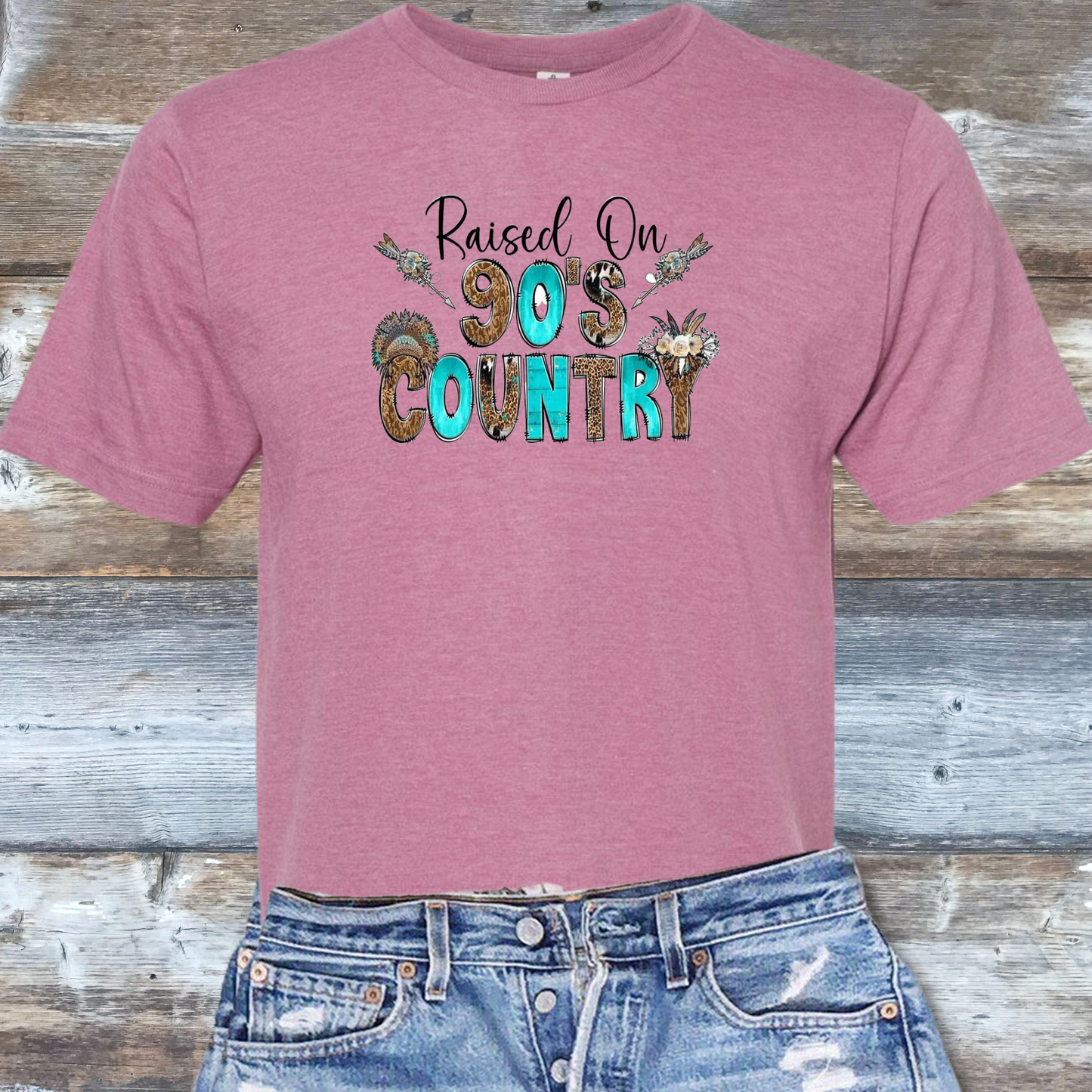 Raised on 90's Country DTF