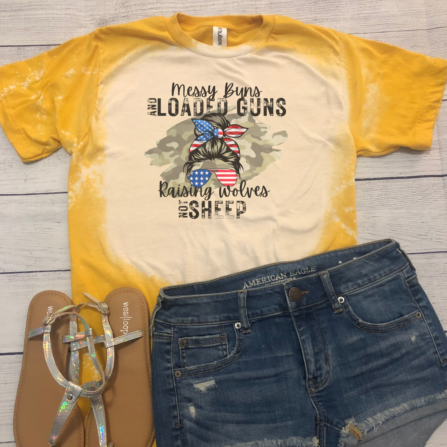 Loaded Guns & Messy Buns Bleached