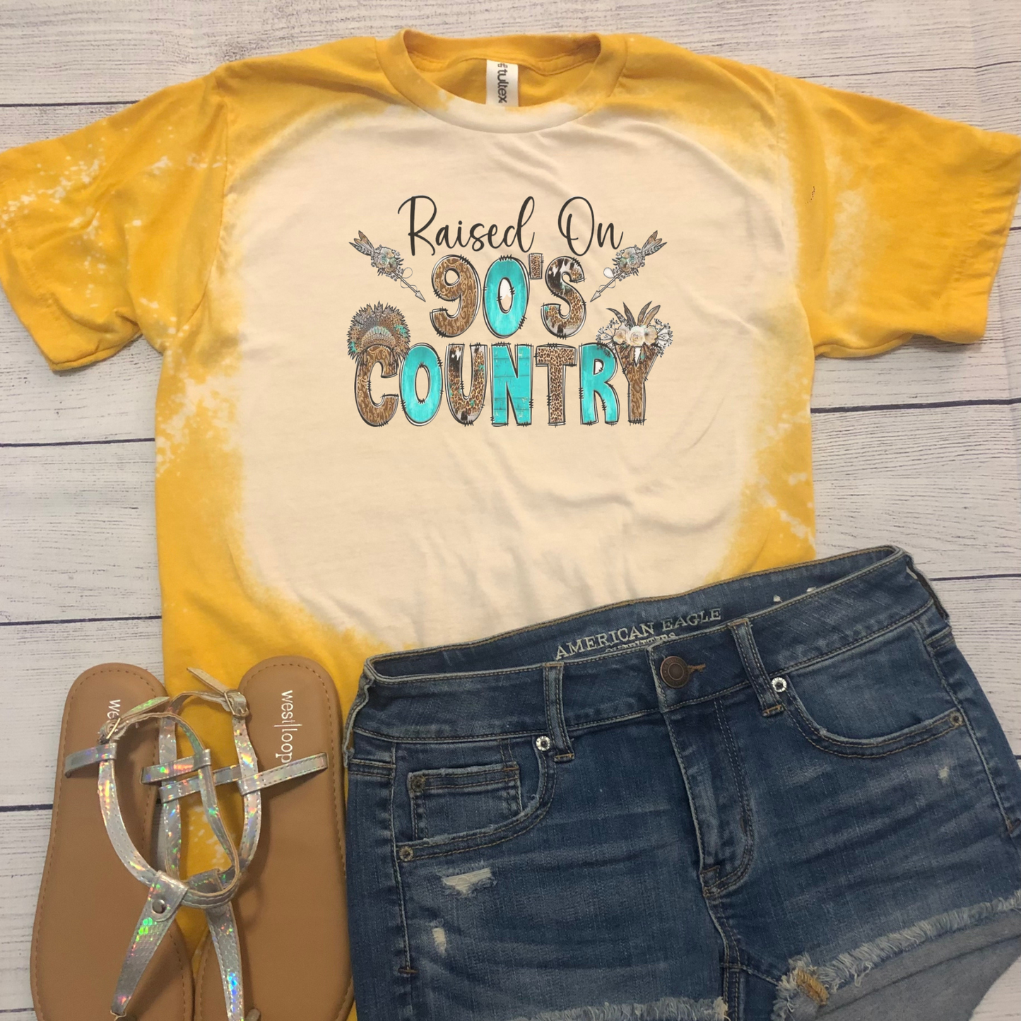 Raised on 90's Country Bleached