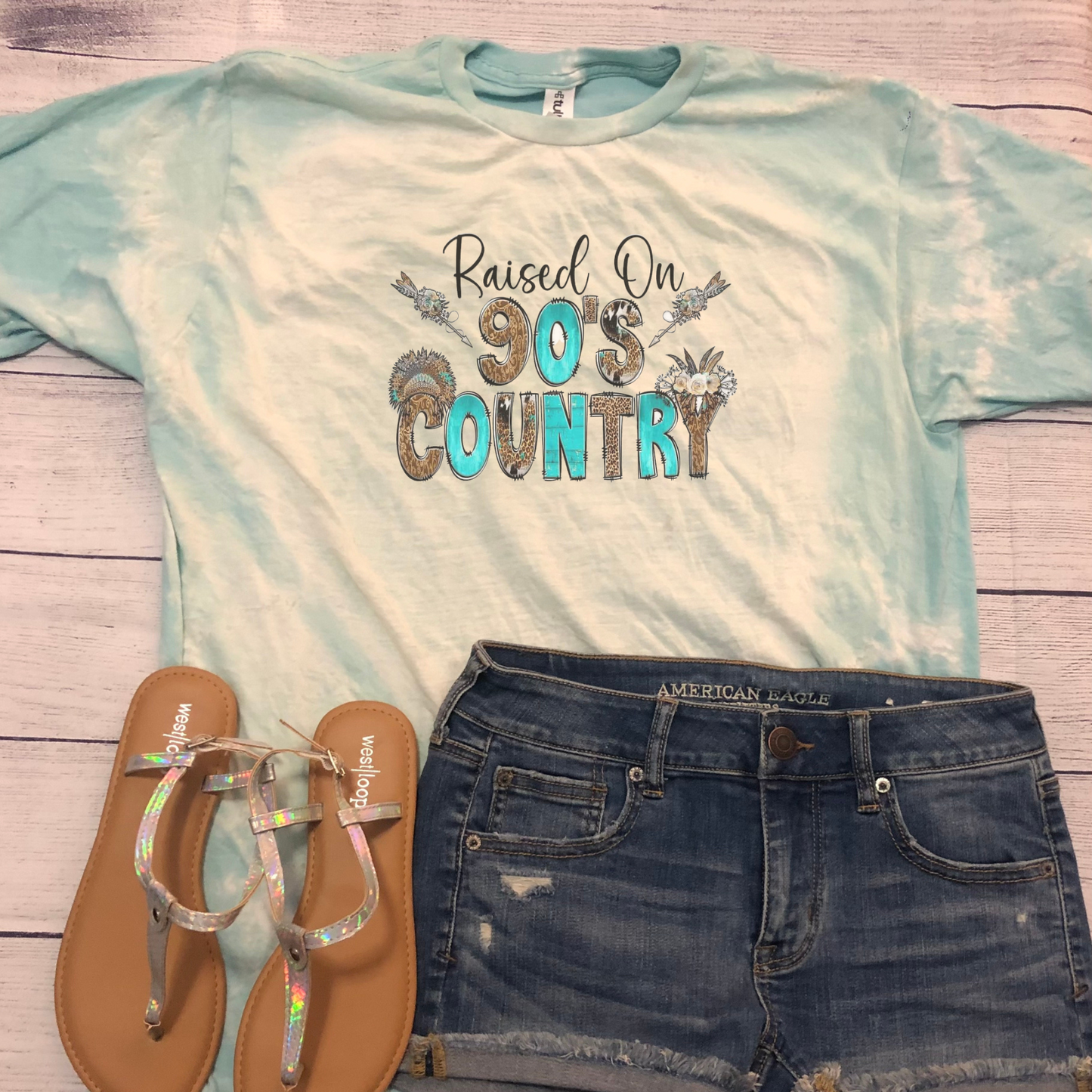 Raised on 90's Country Bleached