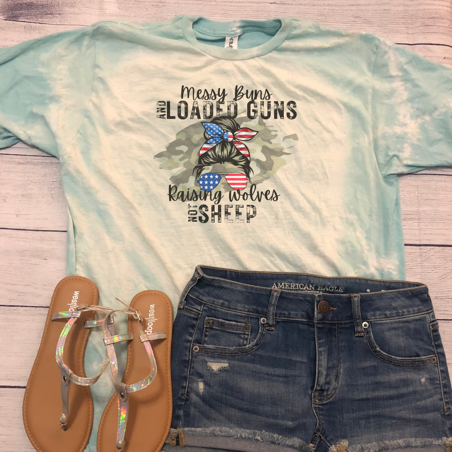 Loaded Guns & Messy Buns Bleached