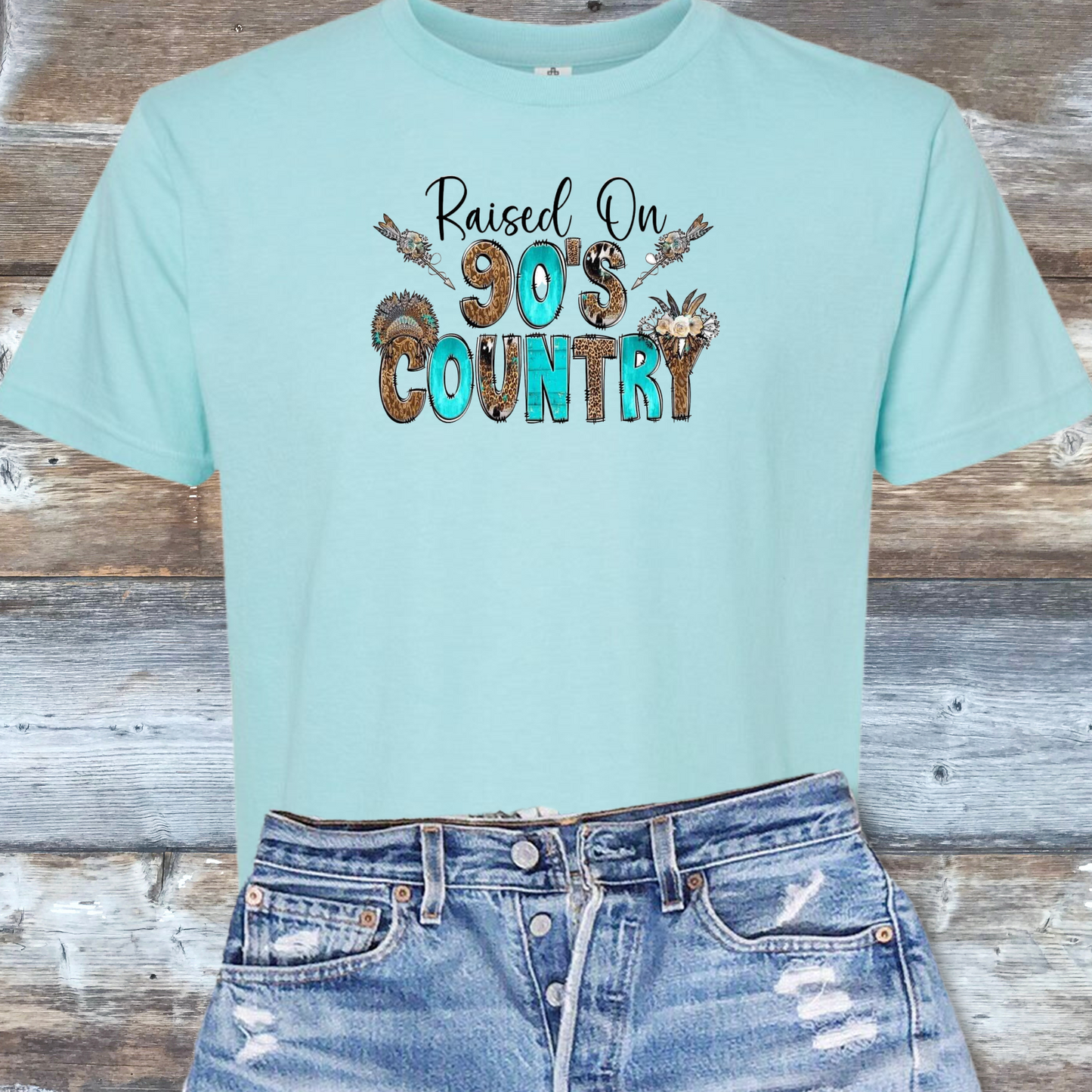 Raised on 90's Country DTF