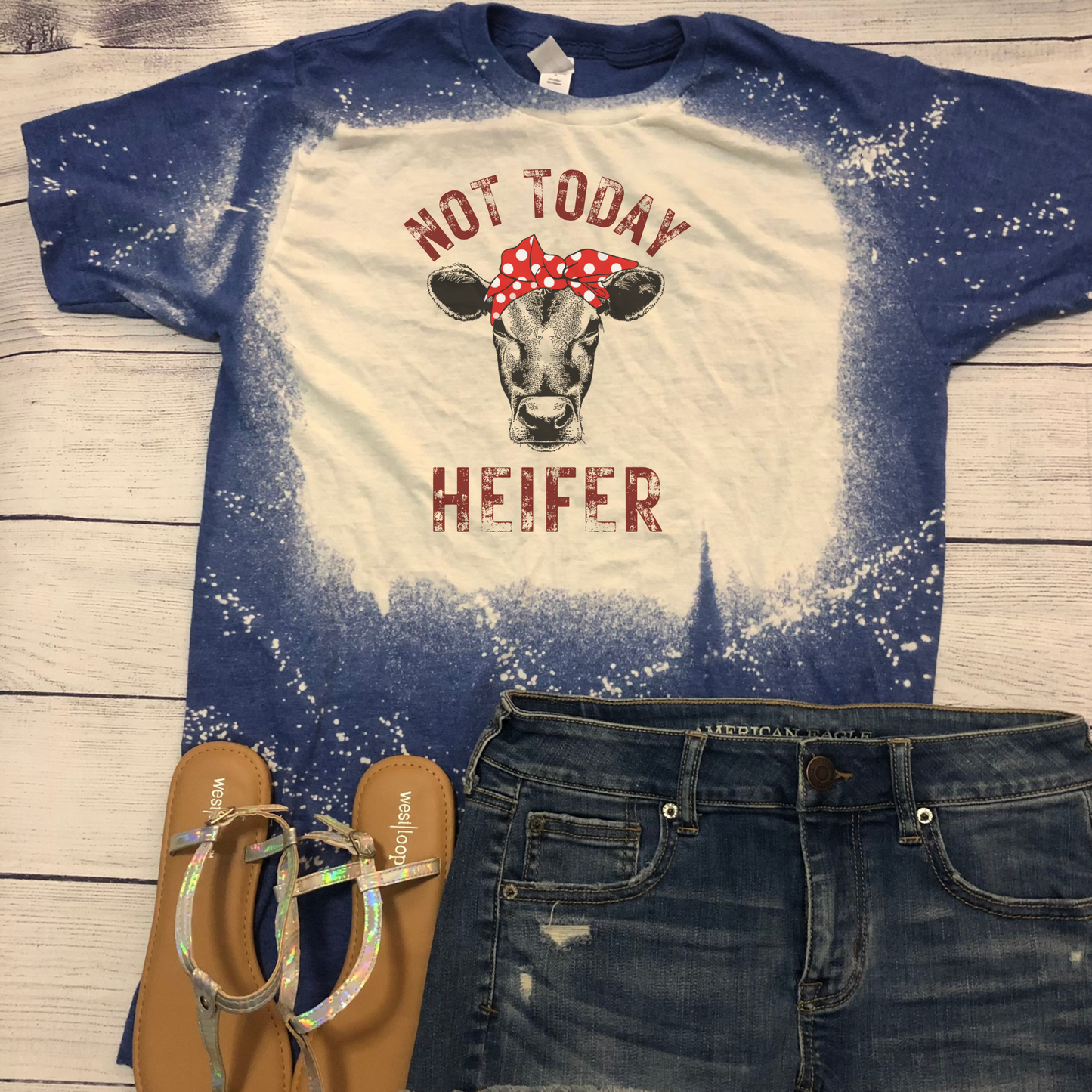 Homie Heifer Bleached