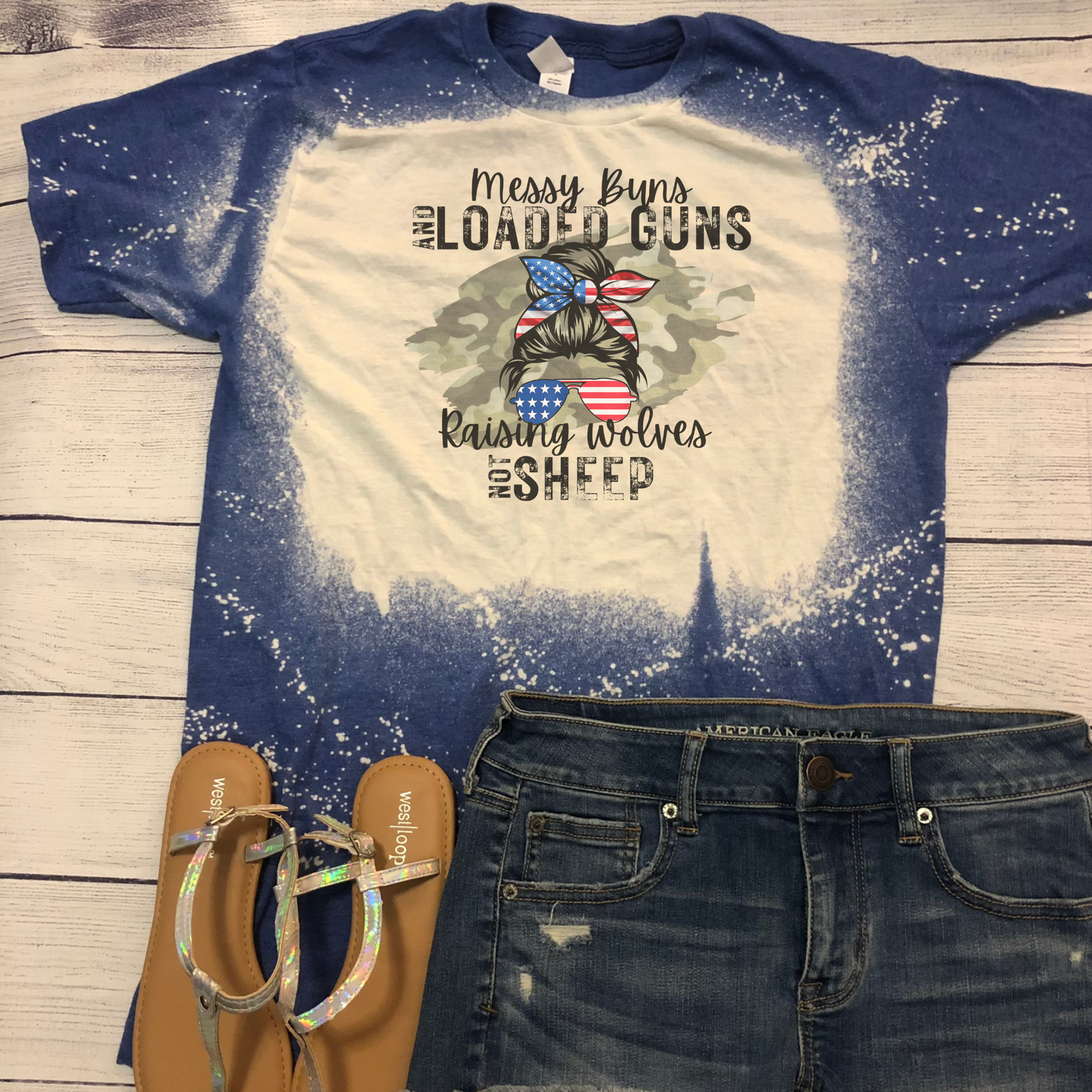 Loaded Guns & Messy Buns Bleached