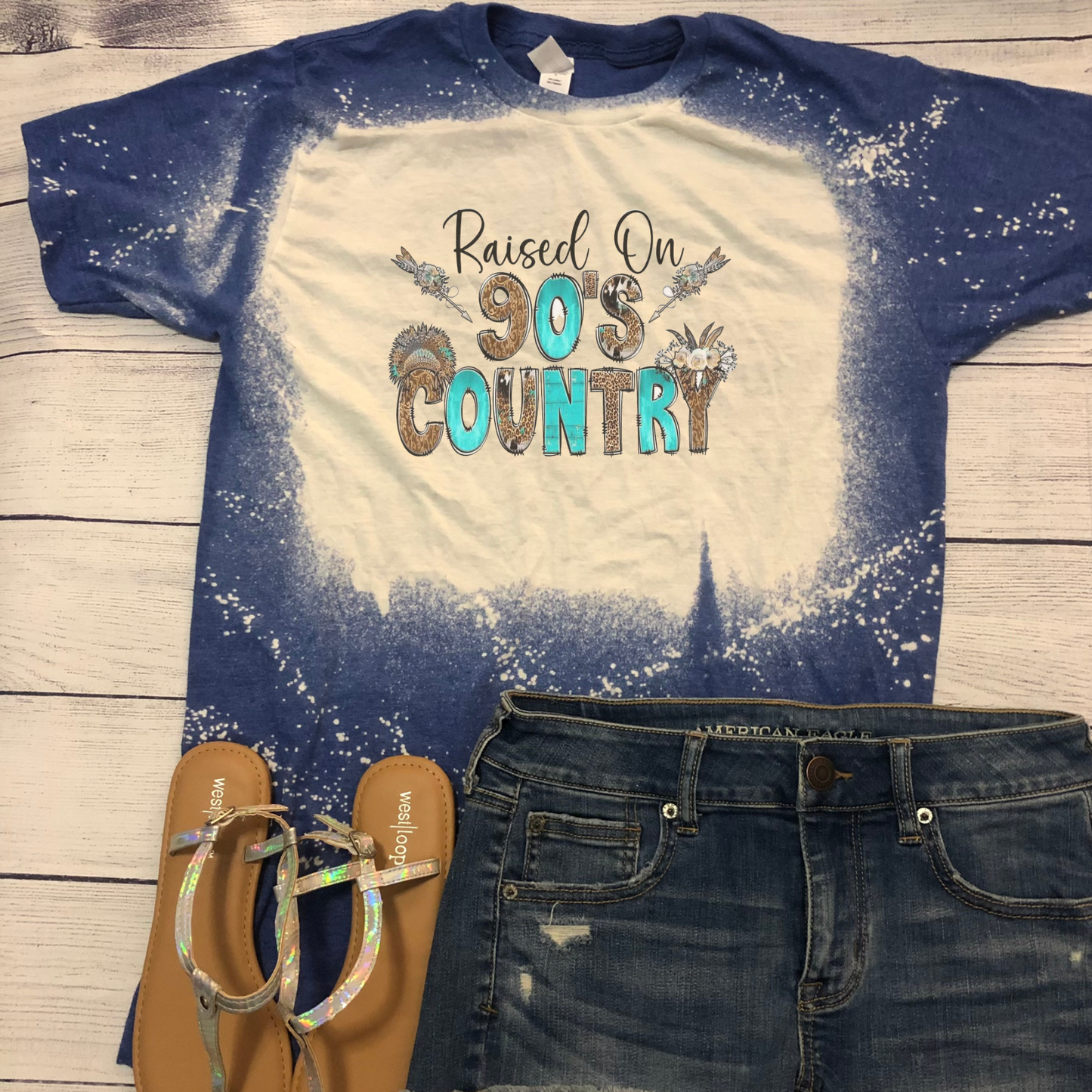 Raised on 90's Country Bleached