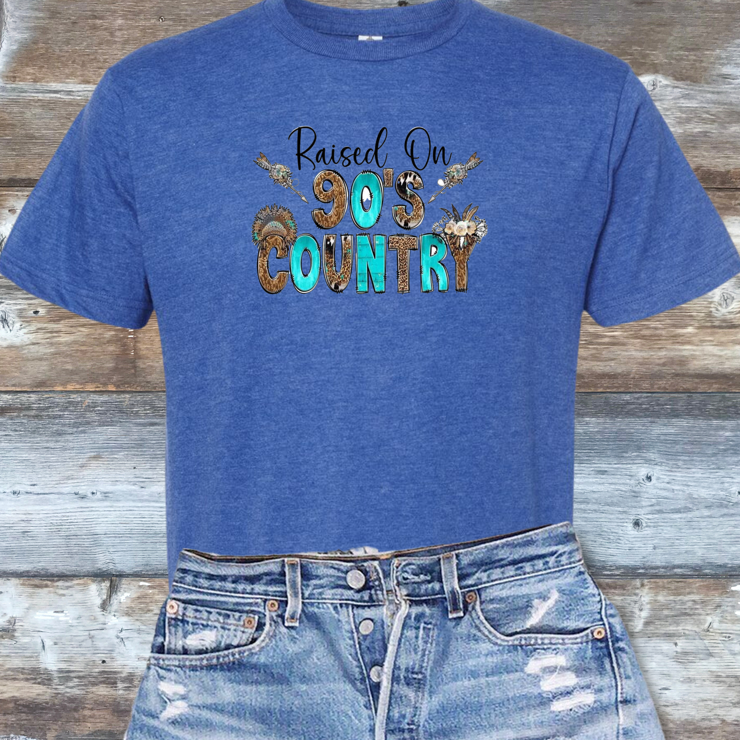 Raised on 90's Country DTF