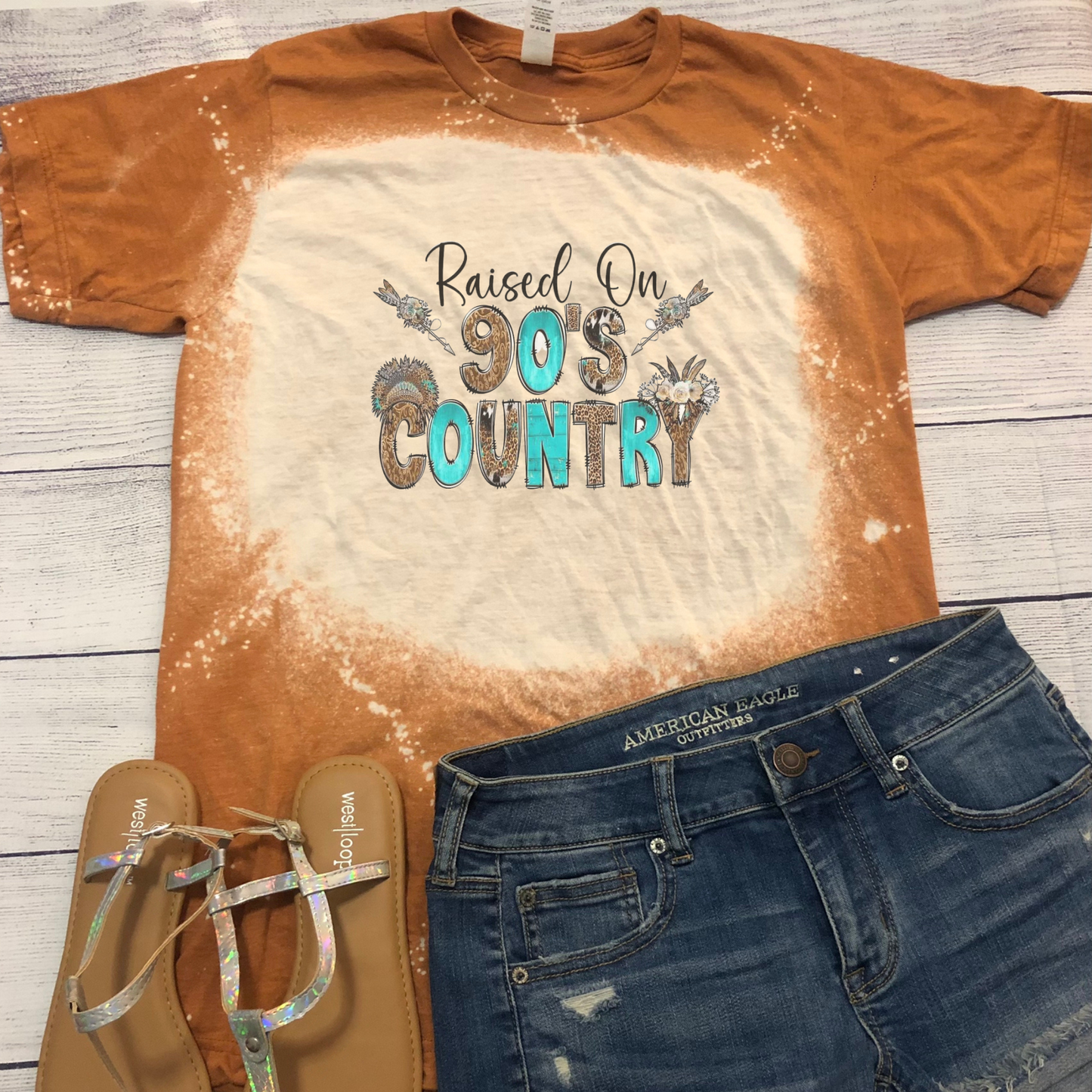 Raised on 90's Country Bleached