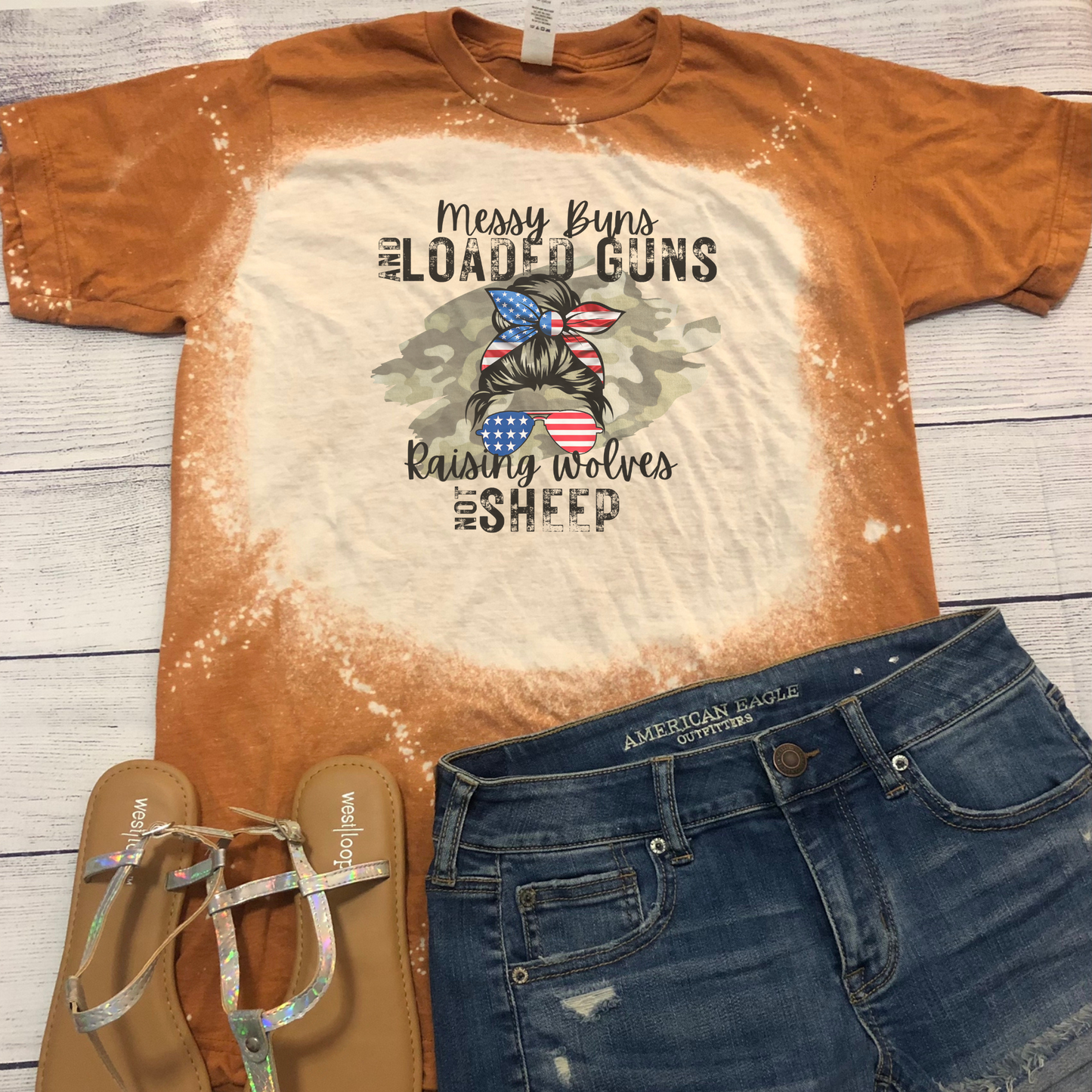 Loaded Guns & Messy Buns Bleached