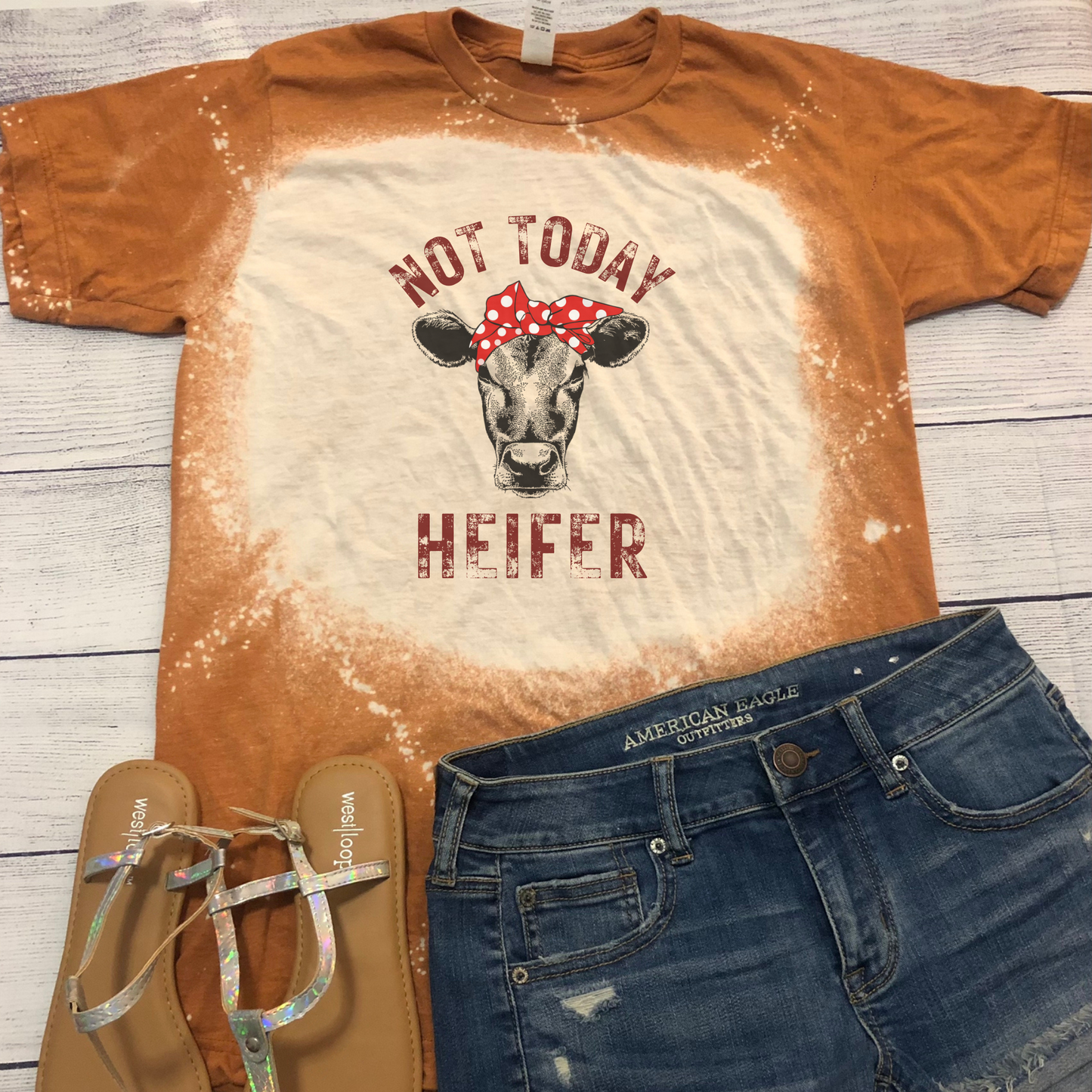 Homie Heifer Bleached