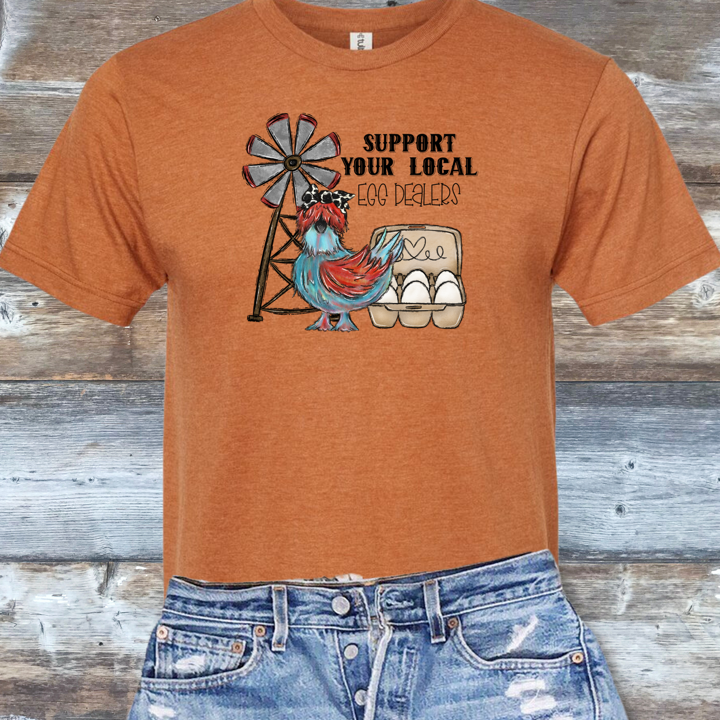 Support Your Local Egg Dealer! DTF