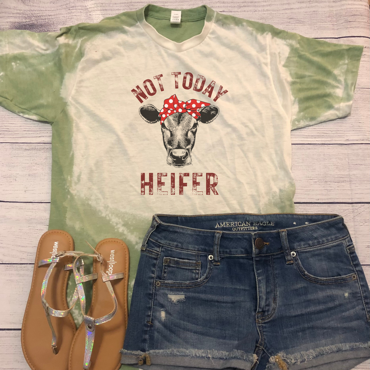 Homie Heifer Bleached