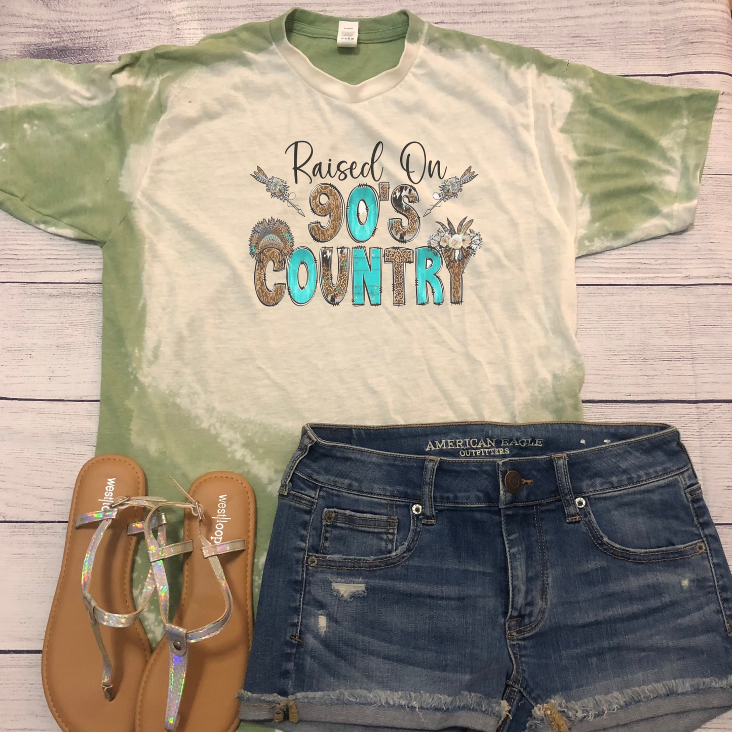 Raised on 90's Country Bleached