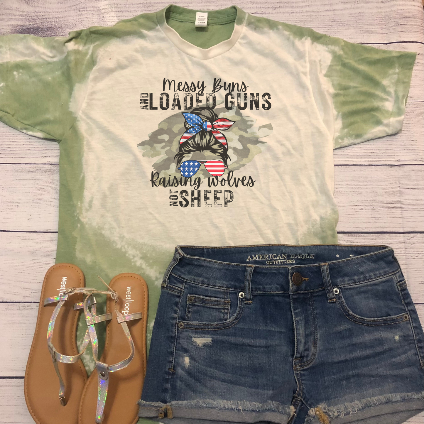 Loaded Guns & Messy Buns Bleached