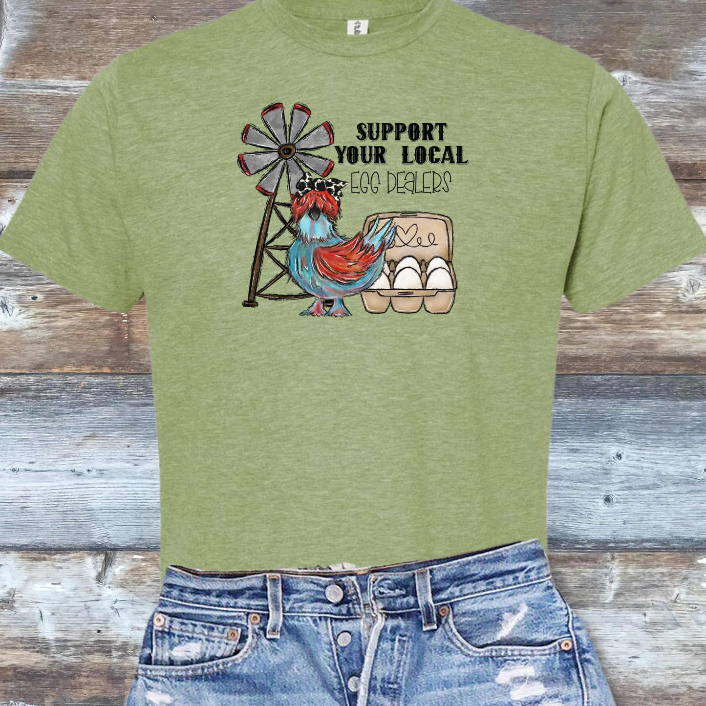 Support Your Local Egg Dealer! DTF