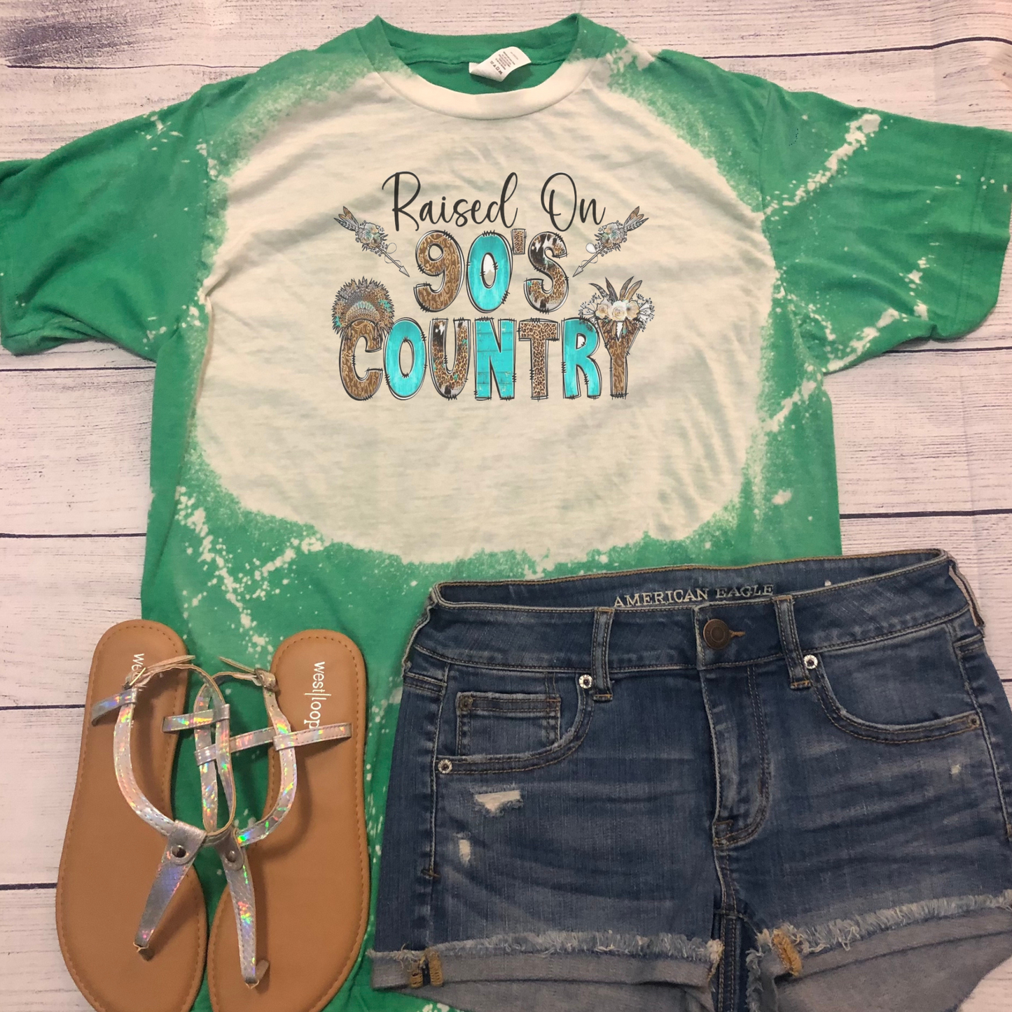 Raised on 90's Country Bleached