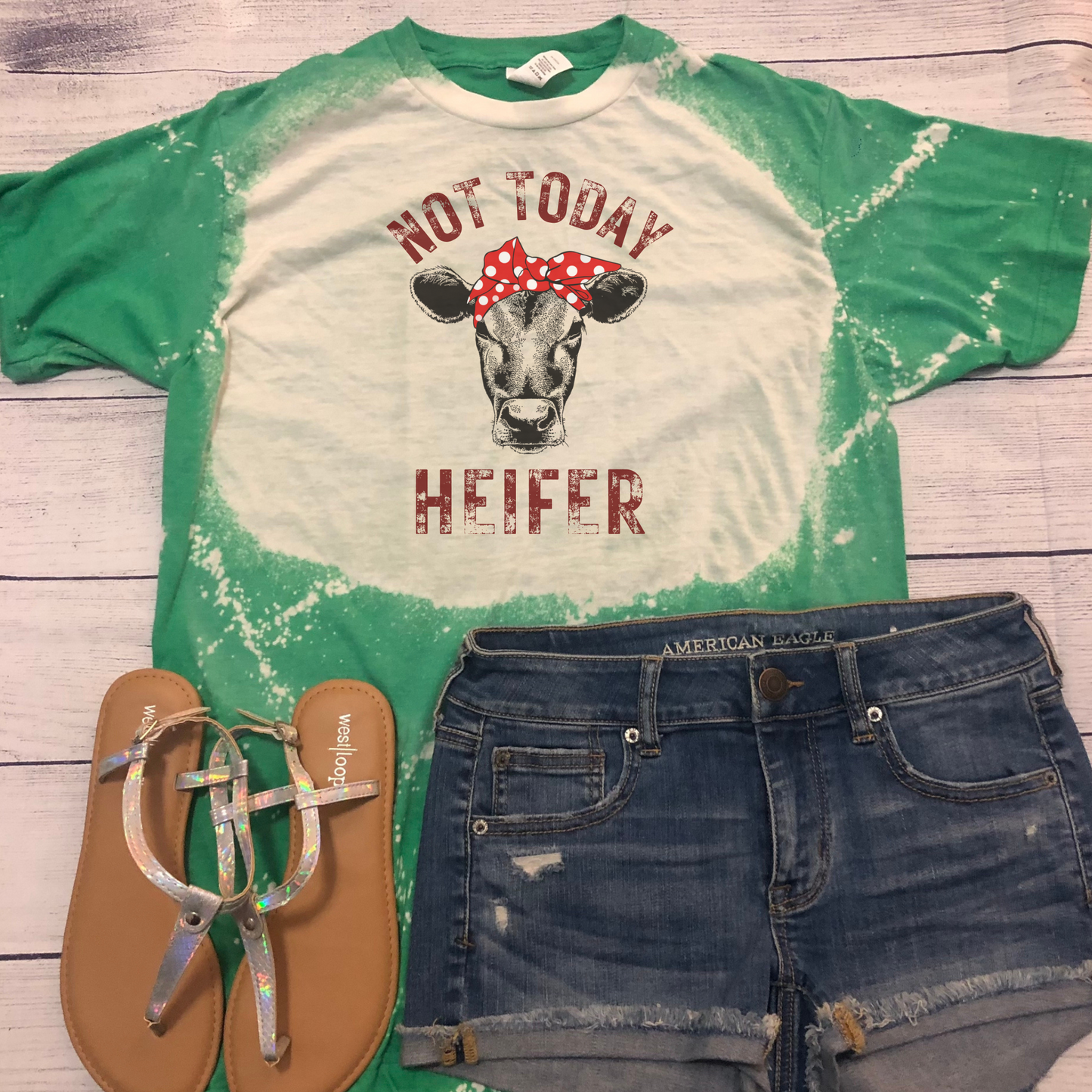 Homie Heifer Bleached