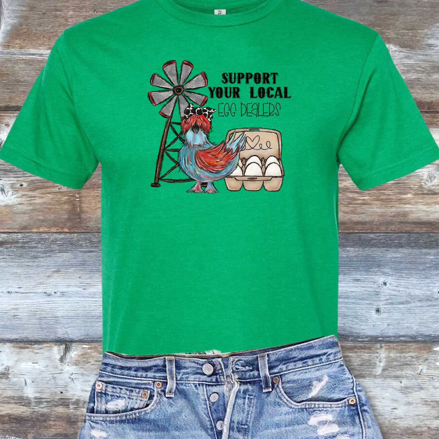 Support Your Local Egg Dealer! DTF