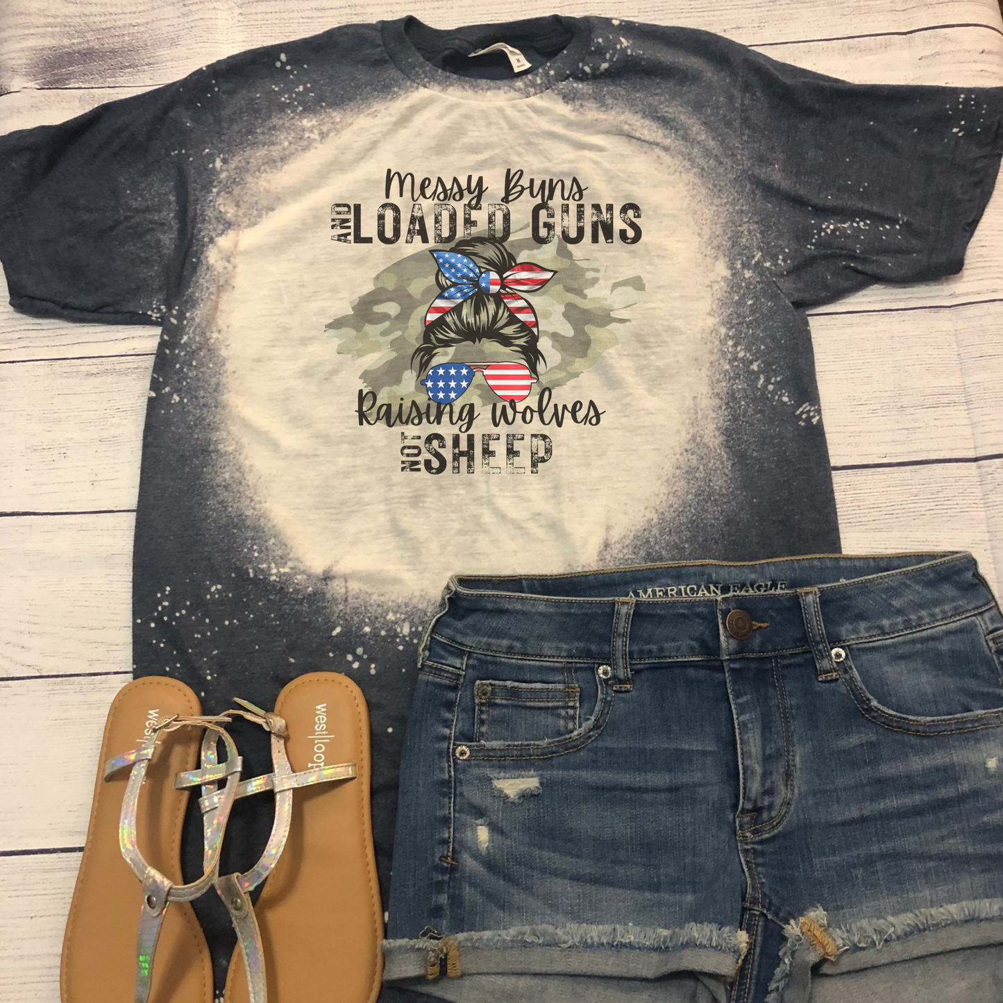 Loaded Guns & Messy Buns Bleached