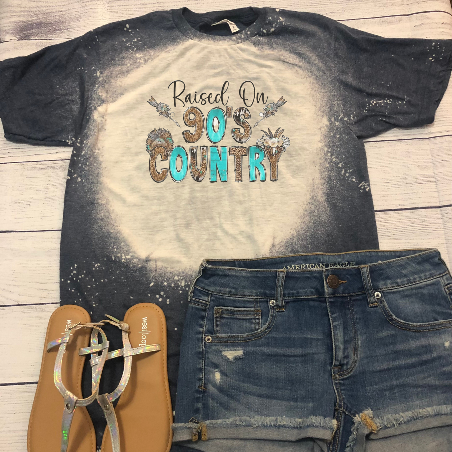 Raised on 90's Country Bleached