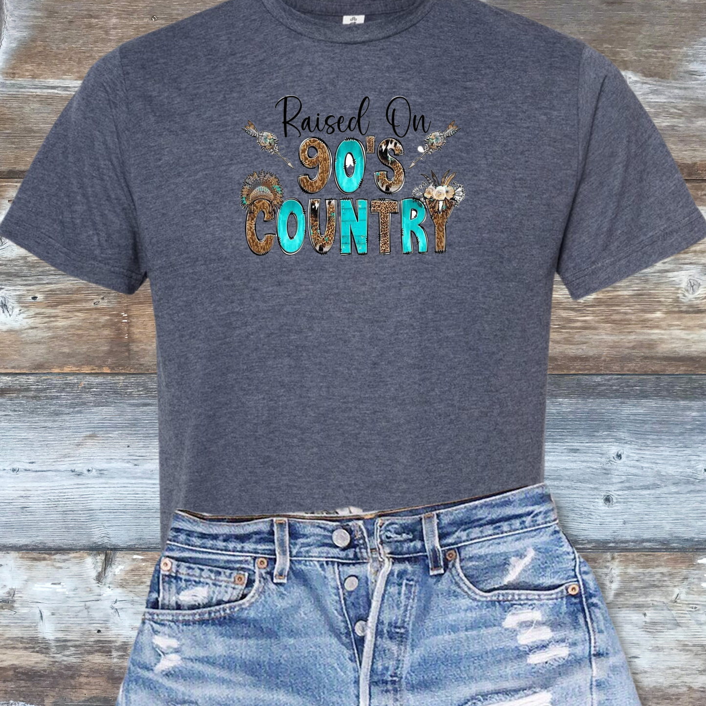 Raised on 90's Country DTF