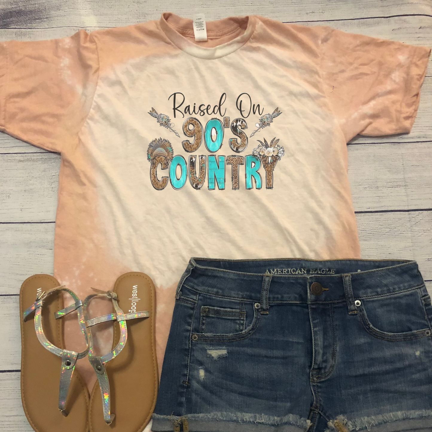 Raised on 90's Country Bleached