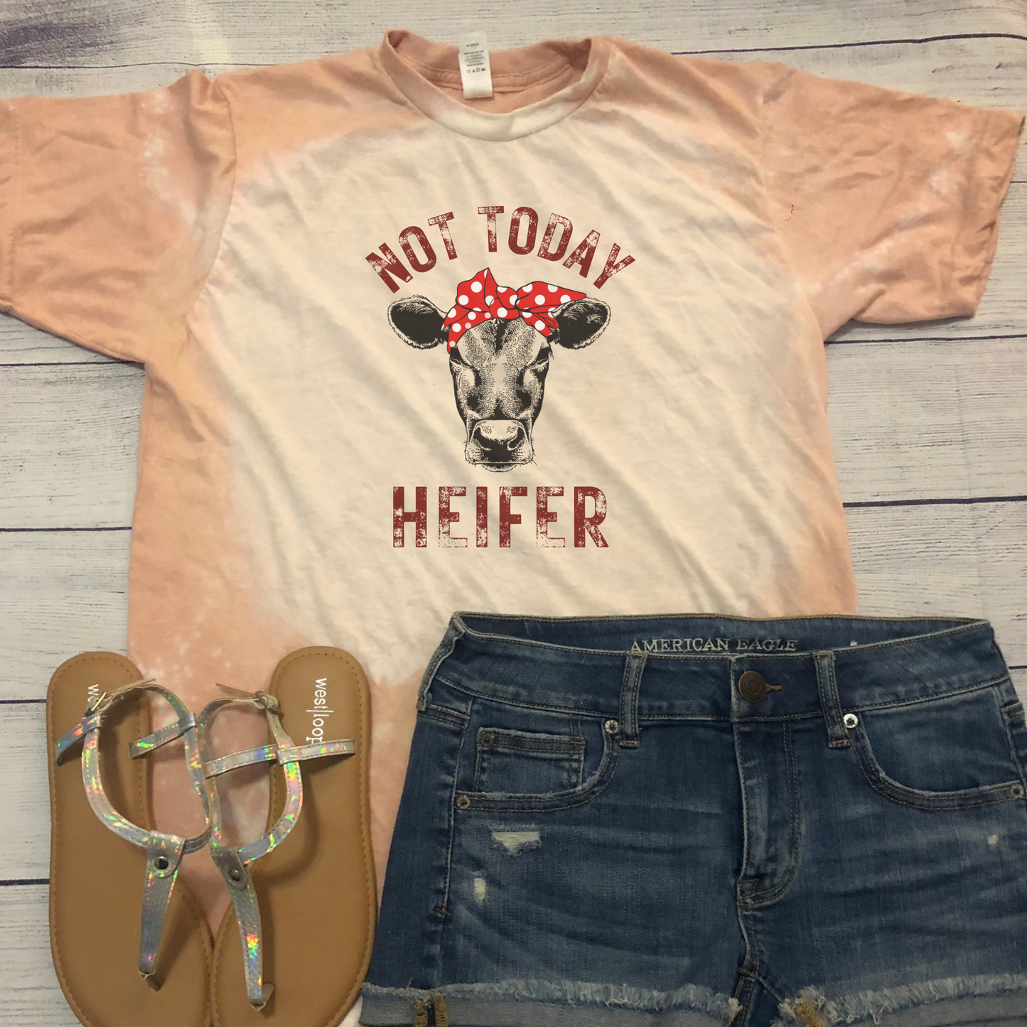 Homie Heifer Bleached