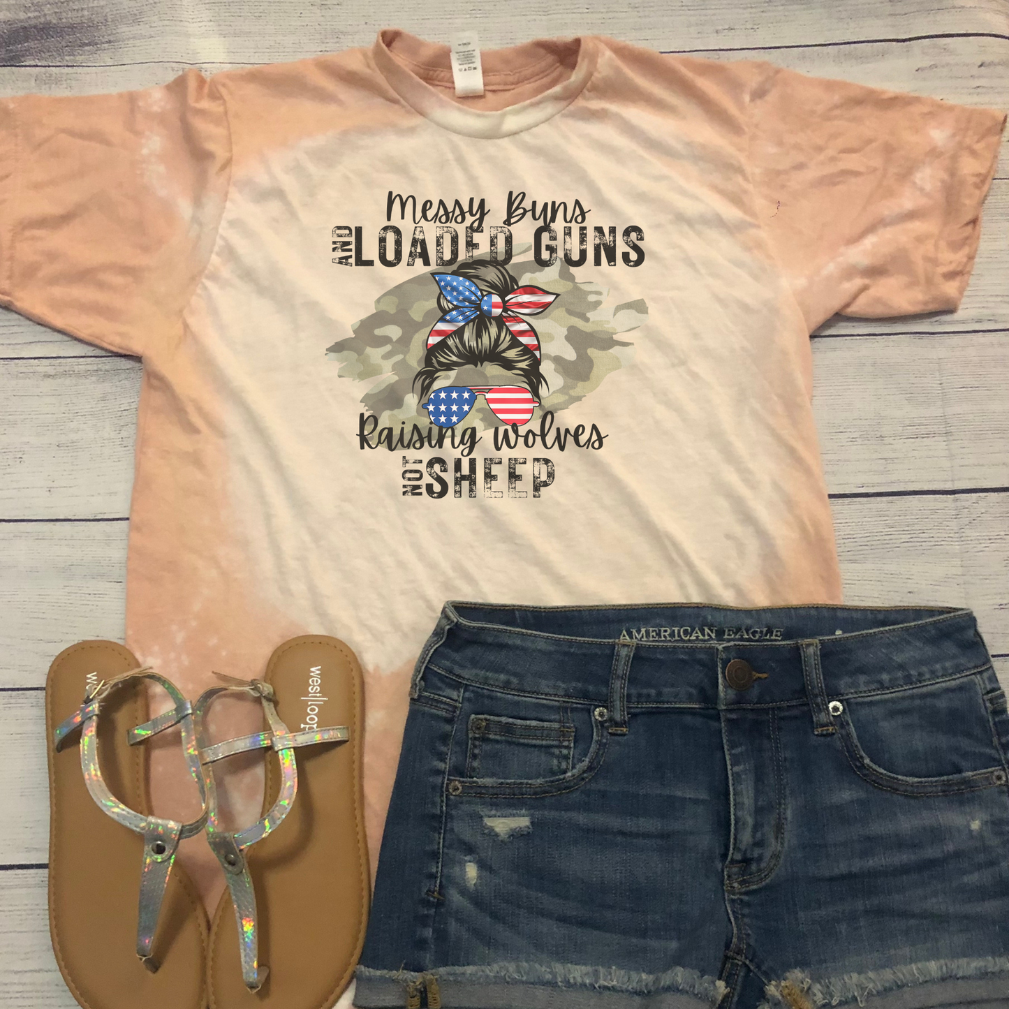 Loaded Guns & Messy Buns Bleached