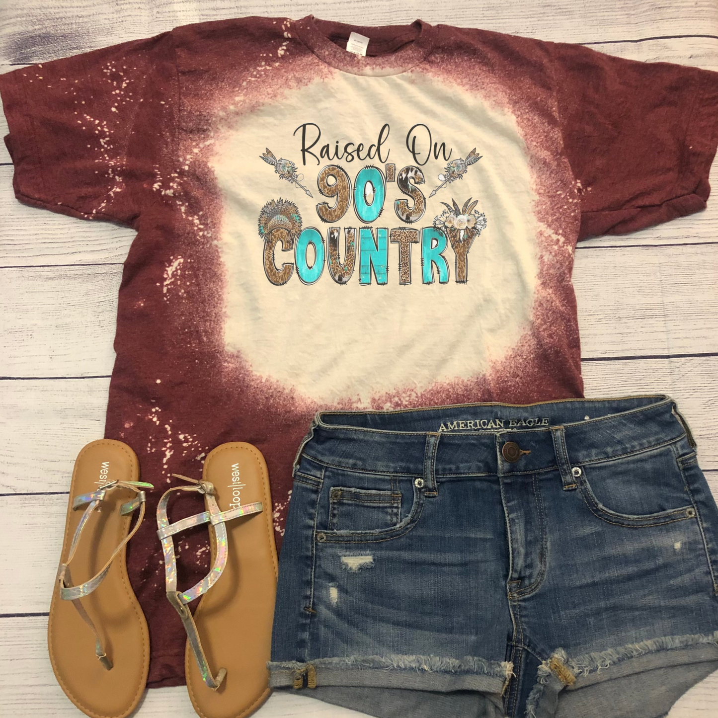 Raised on 90's Country Bleached