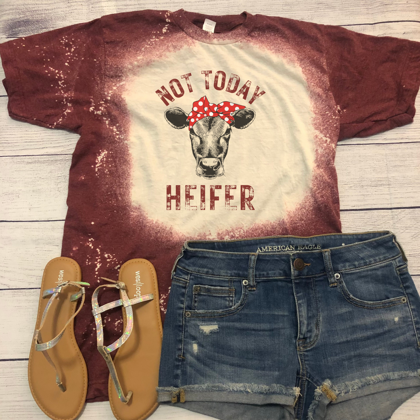Homie Heifer Bleached