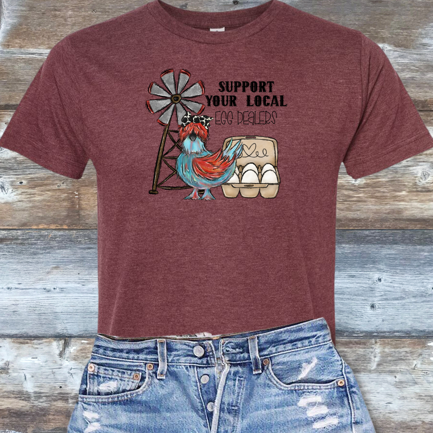 Support Your Local Egg Dealer! DTF