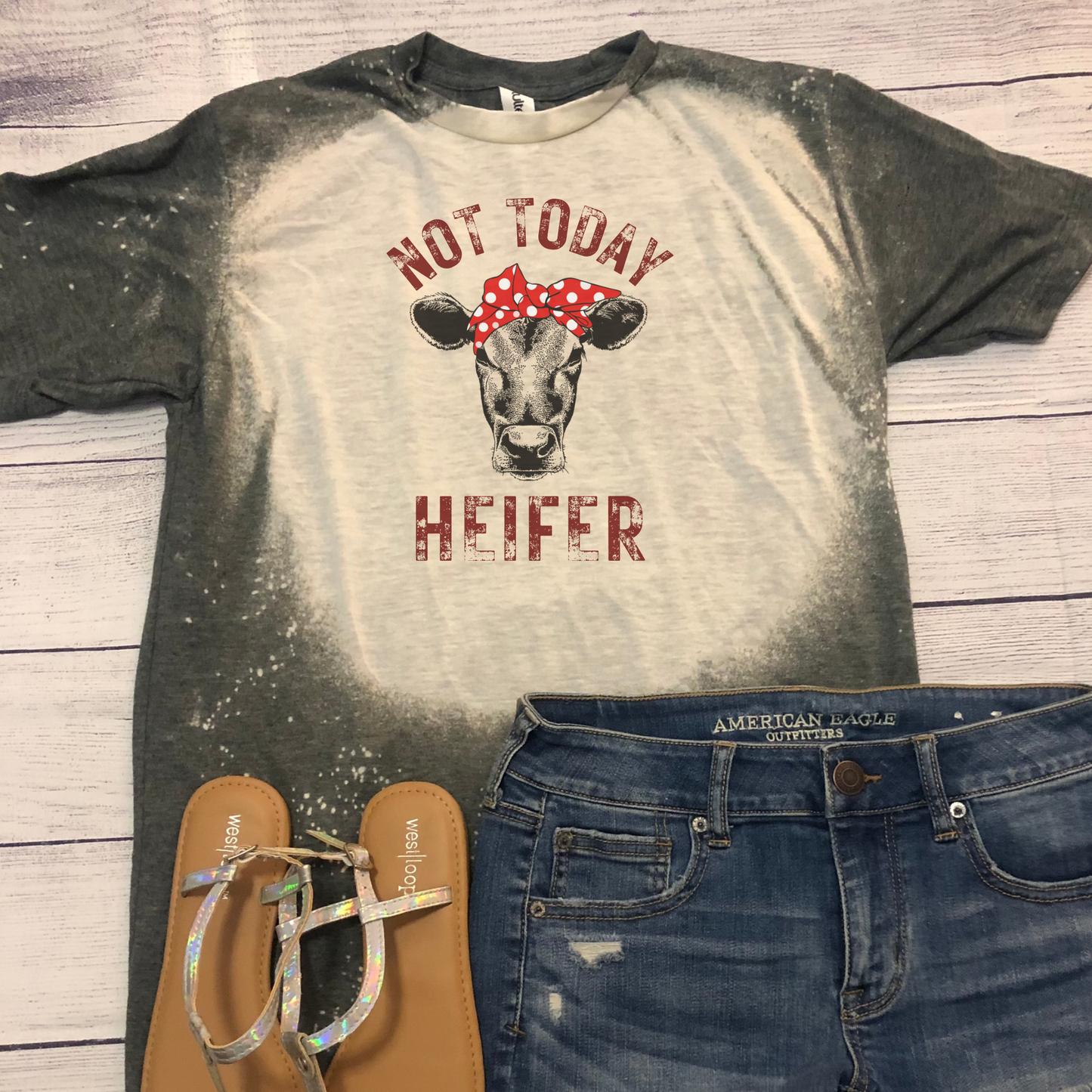 Homie Heifer Bleached