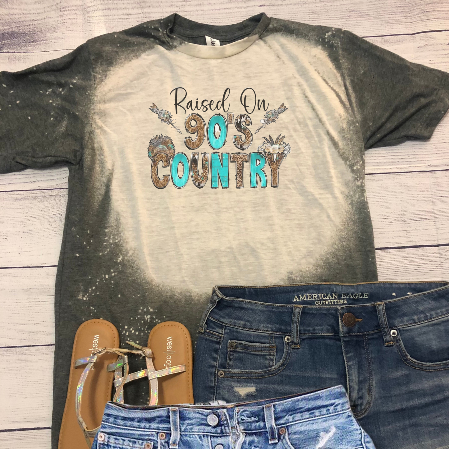 Raised on 90's Country Bleached