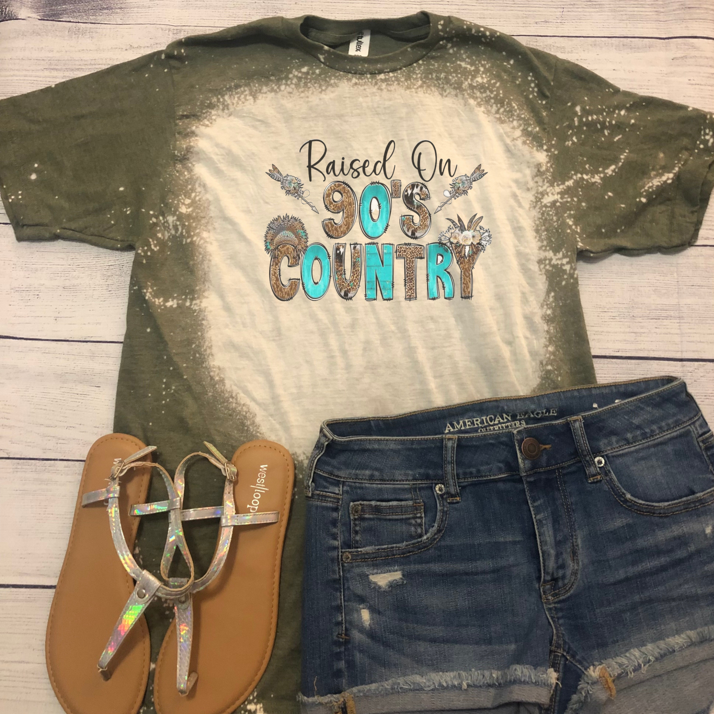 Raised on 90's Country Bleached