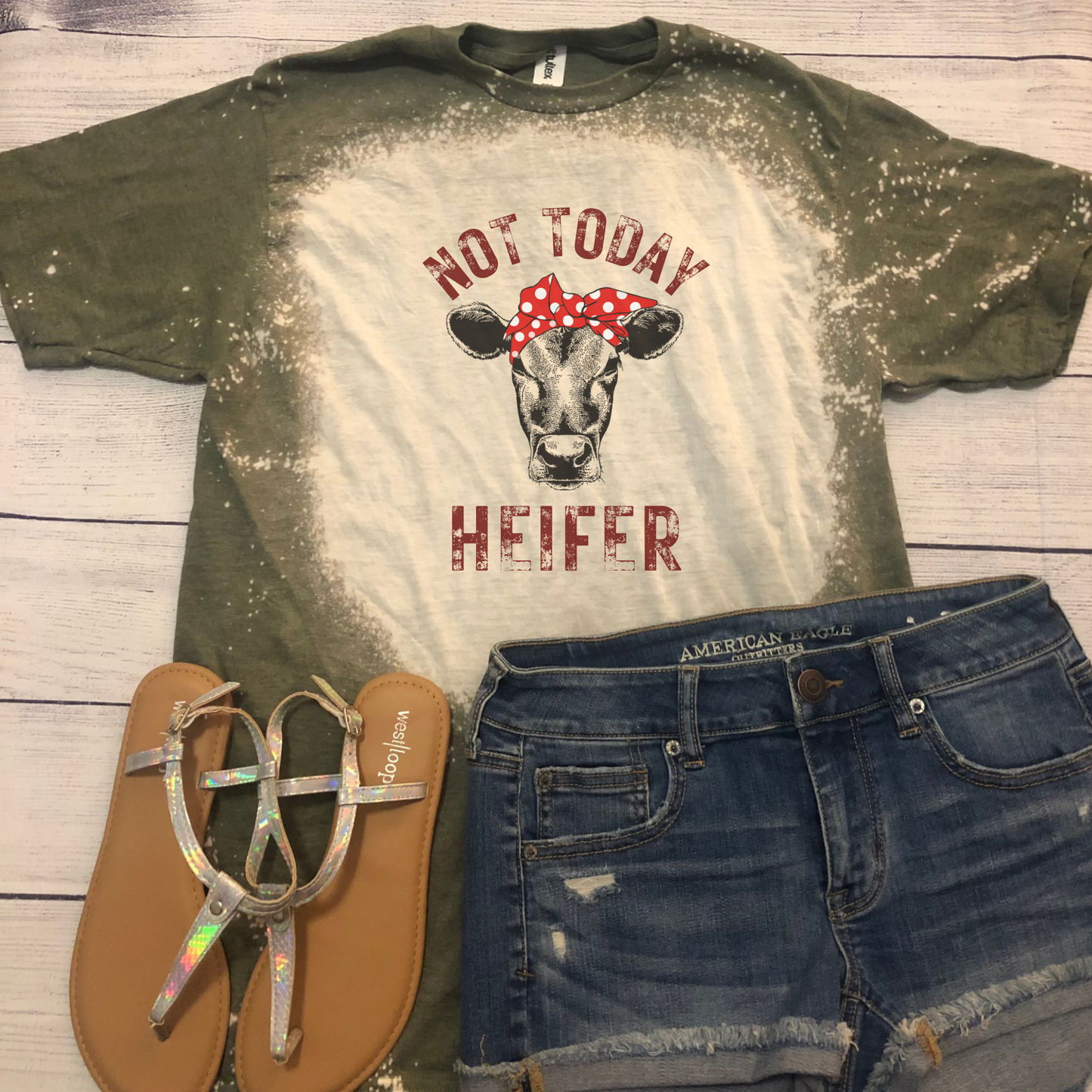 Homie Heifer Bleached