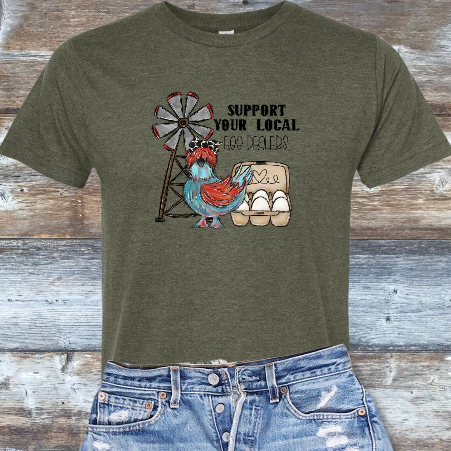 Support Your Local Egg Dealer! DTF