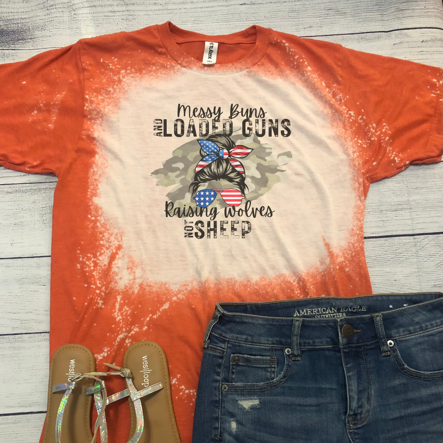 Loaded Guns & Messy Buns Bleached