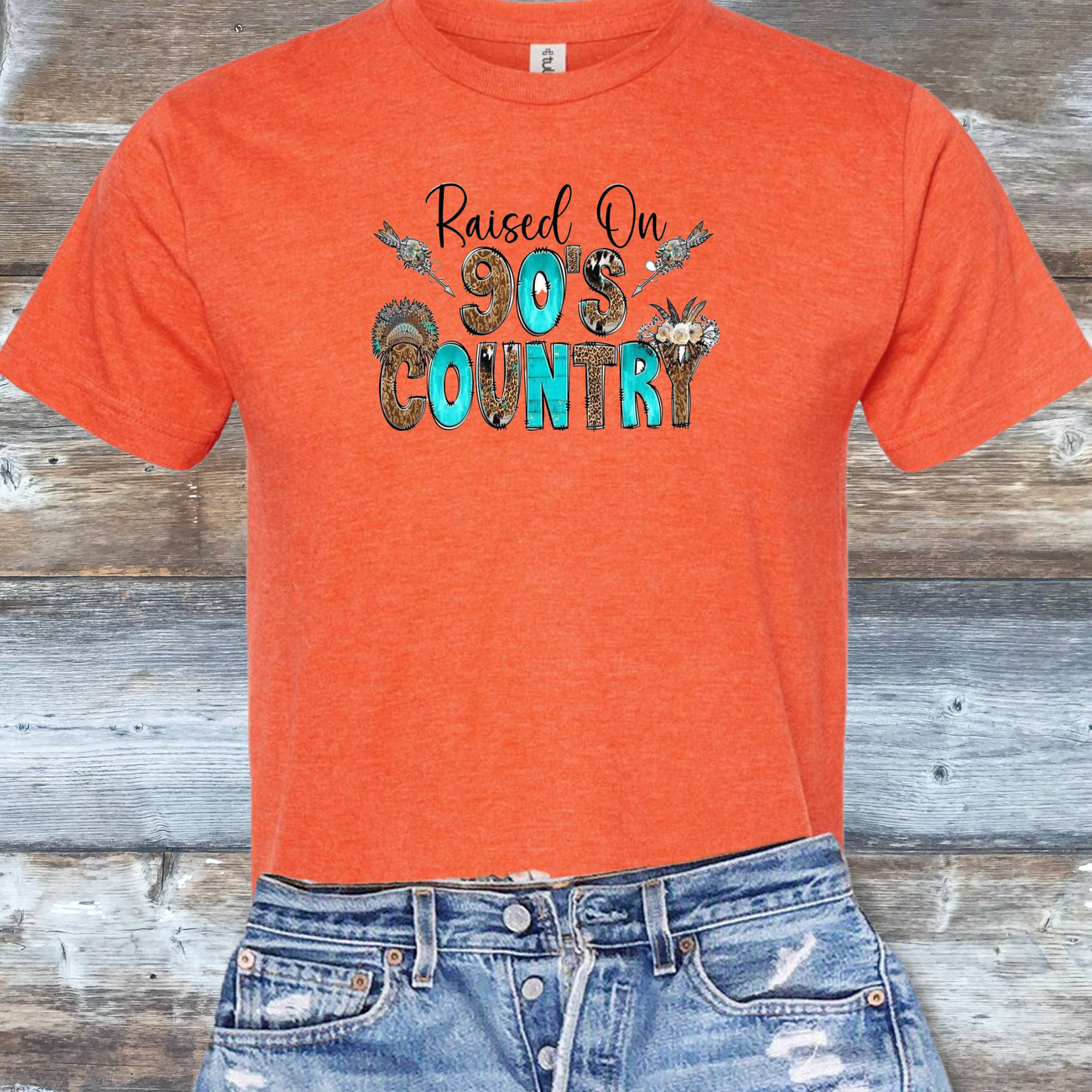 Raised on 90's Country DTF