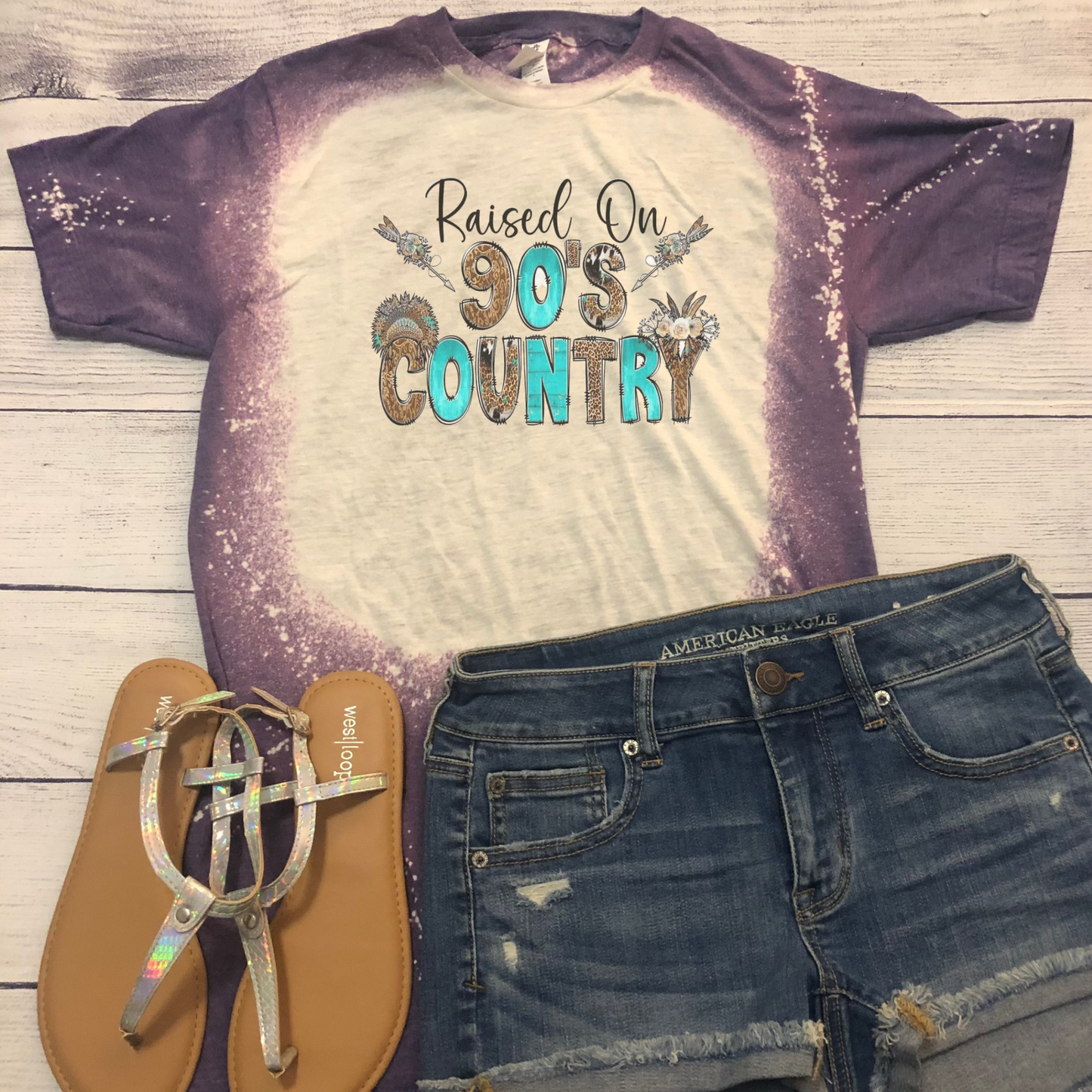 Raised on 90's Country Bleached