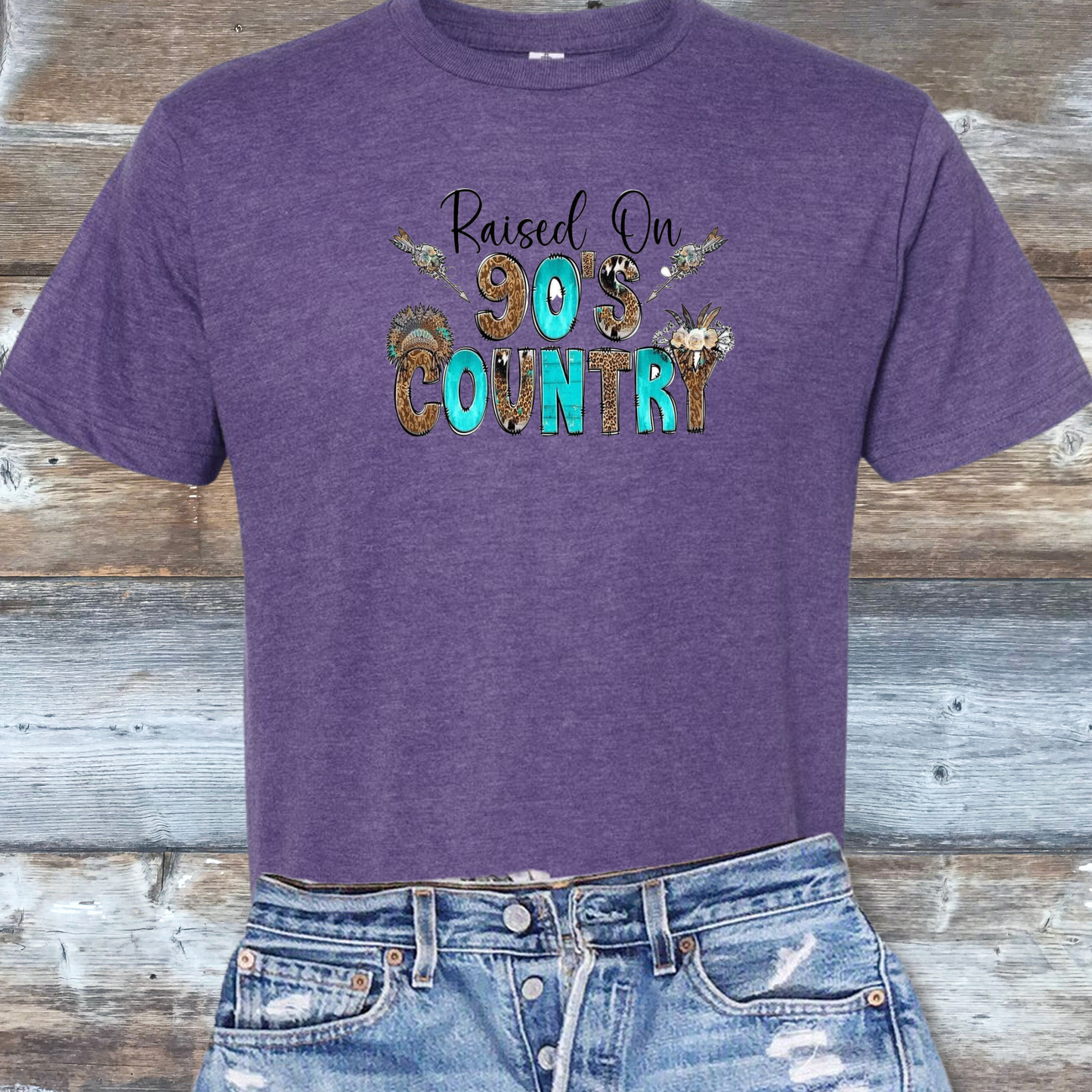 Raised on 90's Country DTF
