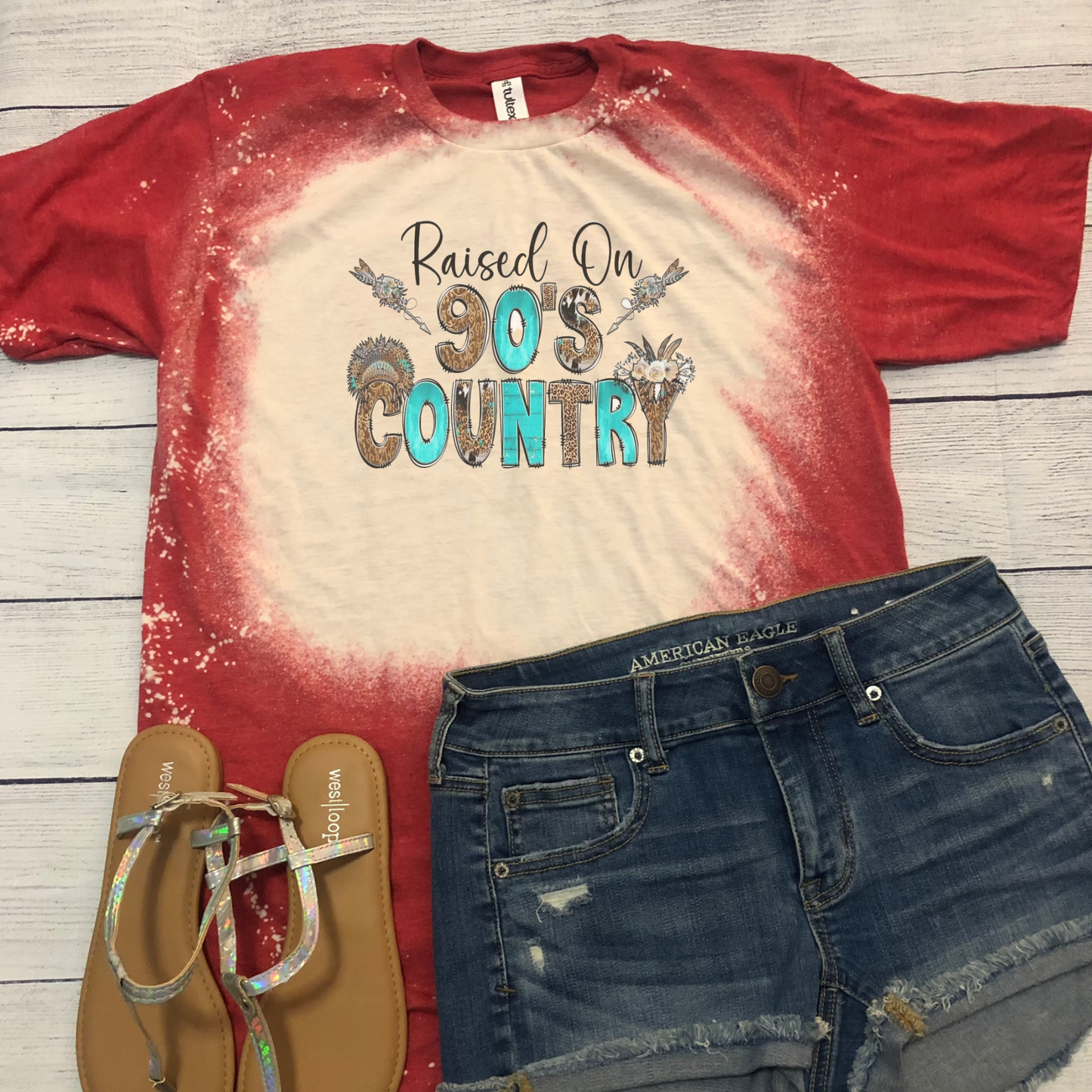 Raised on 90's Country Bleached