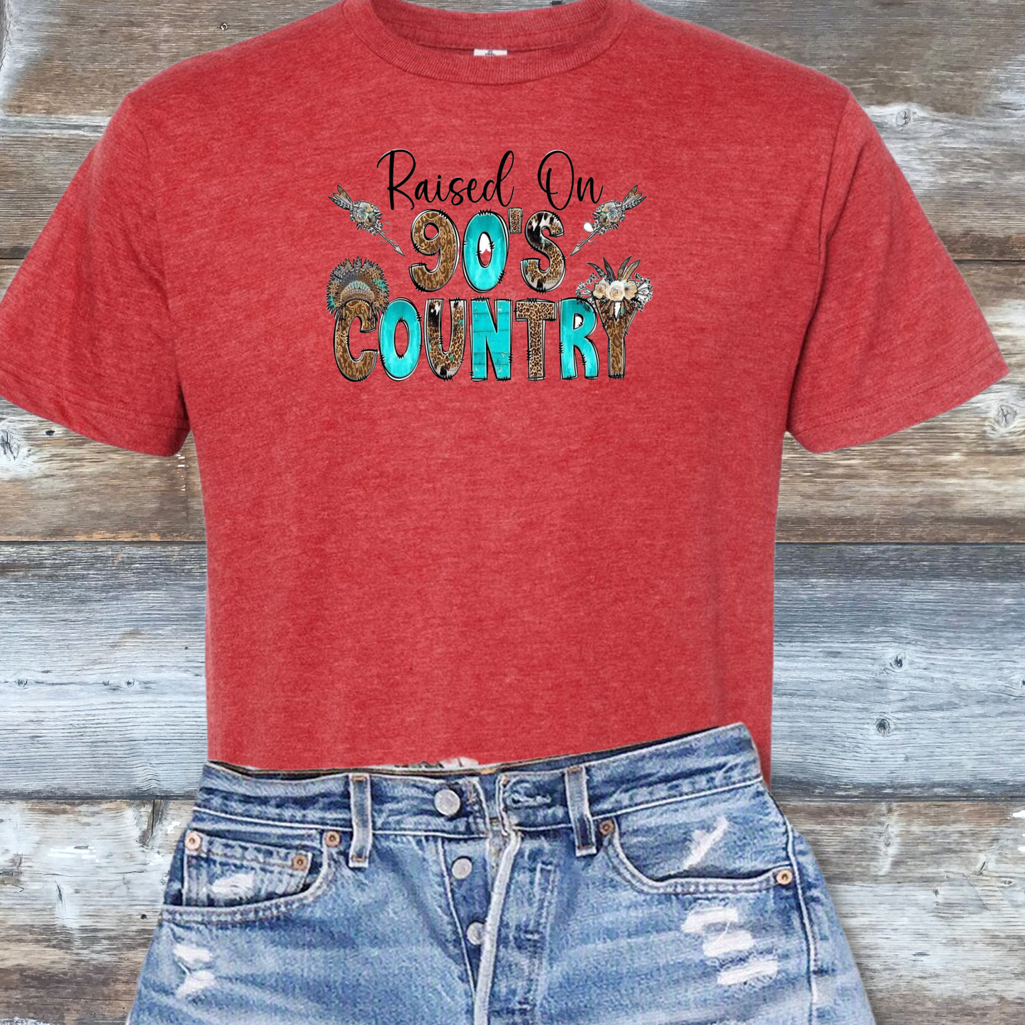 Raised on 90's Country DTF