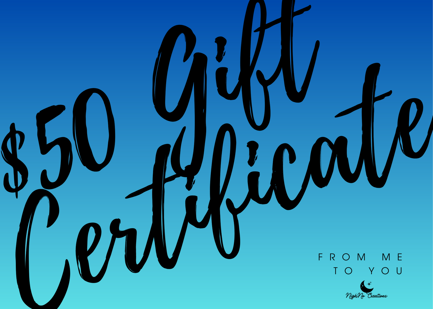 NighNo Creations Gift Card
