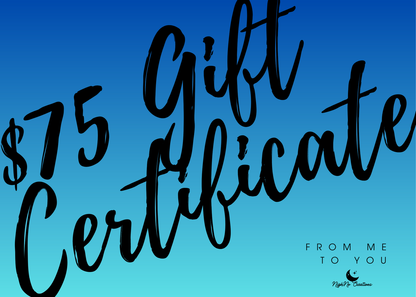 NighNo Creations Gift Card