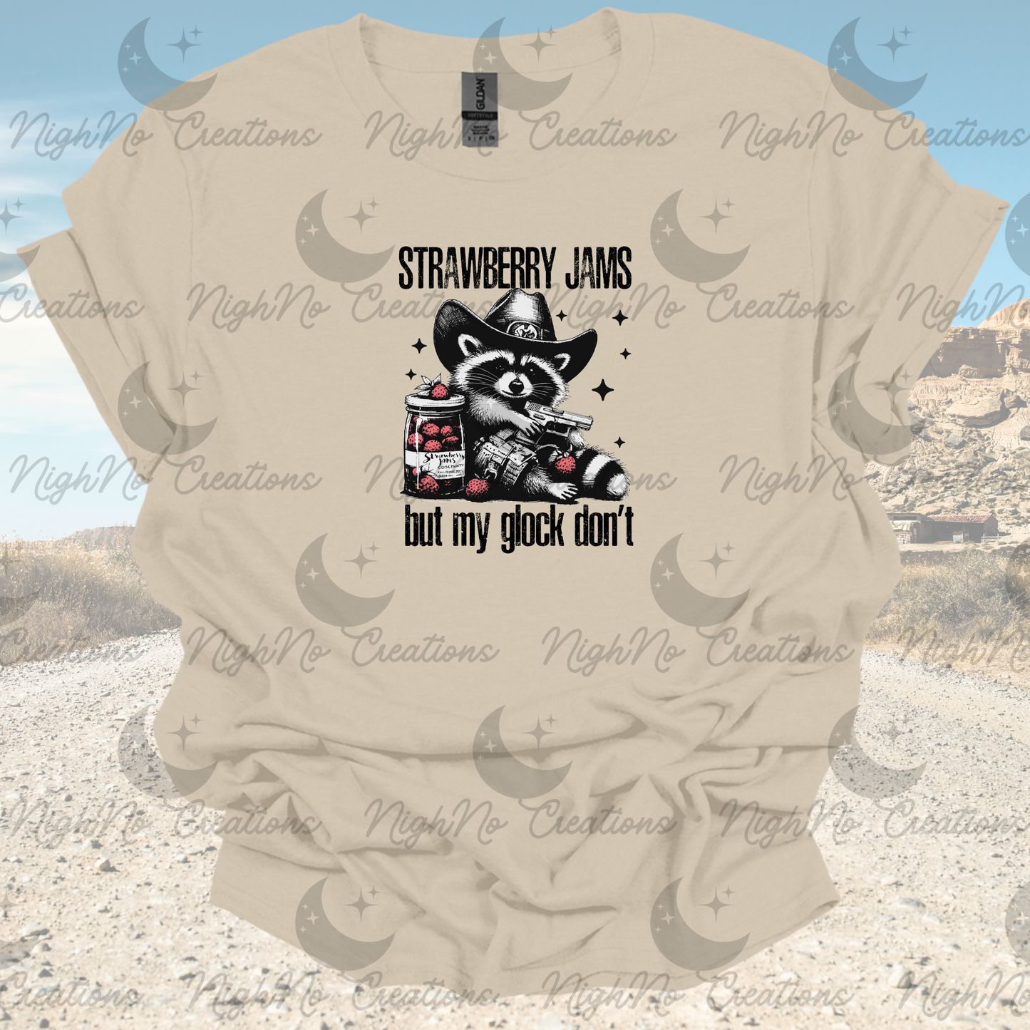 Strawberry Jam 'Coon Shirt